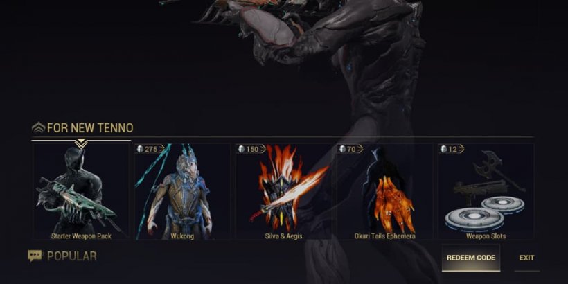 Warframe Market screen.